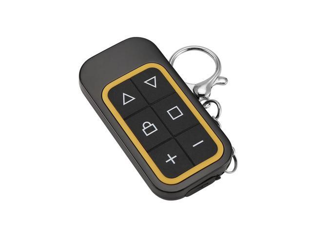 Wireless Remote Control 8-Channel Multi-Frequency Garage Door Rechargeable Full-Frequency Copy Remote Control Yellow