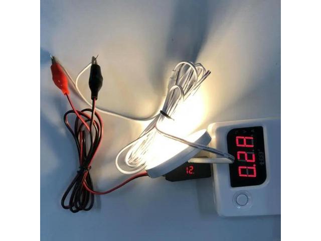DIY QC3.0 USB to 5V 6V 8.4V 12V Power Cable AA AAA D Size for LED Light Toy Walkie Talkie Power Cable