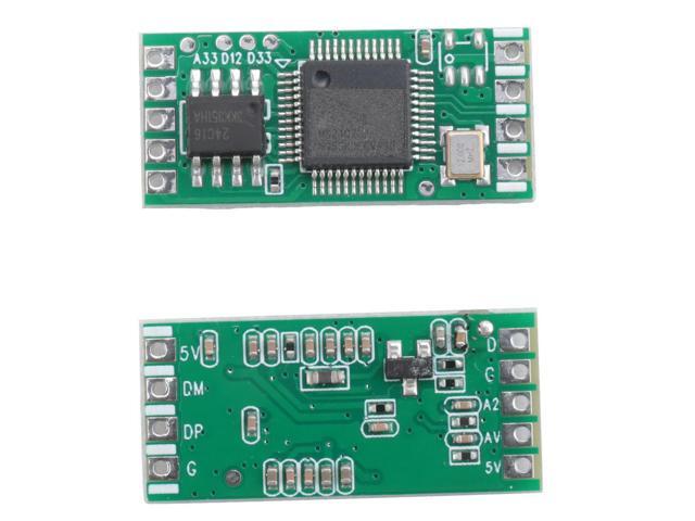 2Pcs Analog CVBS to USB Camera Module AV-To-USB Digital Signal Video Capture Conversion Boad Support YUY/MJPG