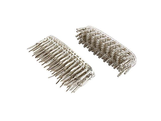 1240Pcs Dupont Connector 2.54Mm, Dupont Cable Jumper Wire Pin Header Housing Kit, Male Crimp Pins