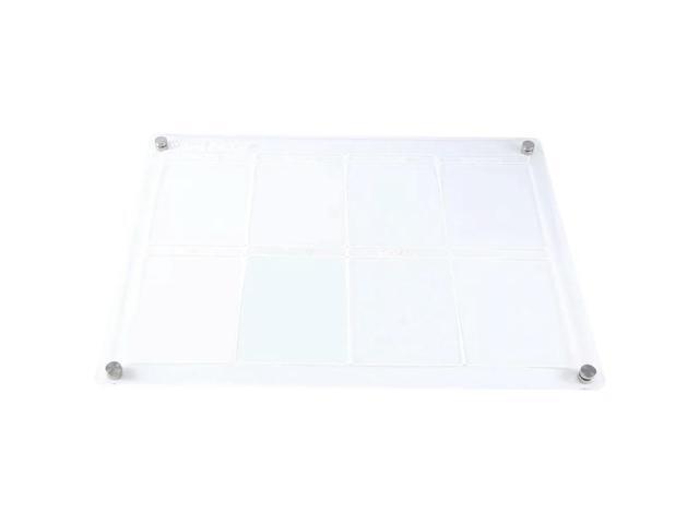 Fridge Calendar Acrylic Whiteboard Weekly Planner Transparent Magnetic Erase Magnetic Easy To Use A
