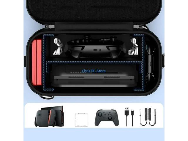 Modern Split Design Hard Shell Case Bag With Dedicated Dock for NS2 Impact Resistant Protections Shoulder Bag