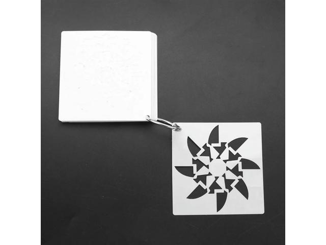 108Pcs Mandala Painting Templates For DIY Rock Painting Art Canvas Wood Furniture Cards Painting