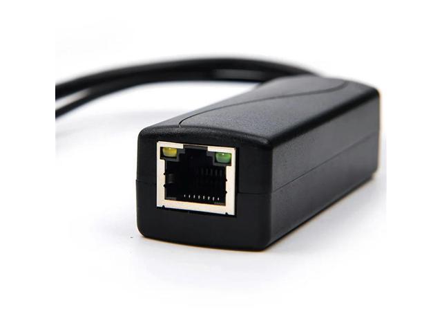 12-Pack 5V Poe Splitter, 48V To 5V 2.4A Adapter With Micro-USB Plug, For IP Camera,Tablets,For Raspberry Pi And More