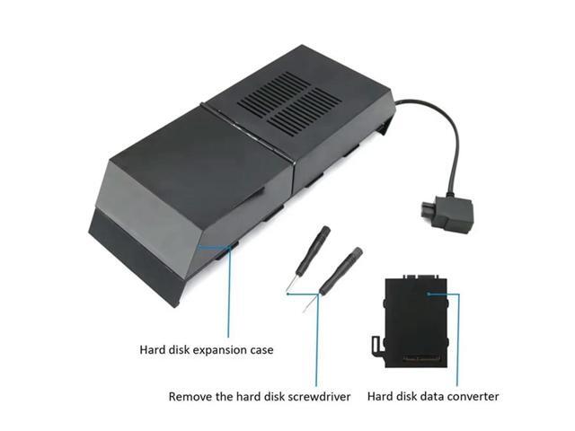 External Hard Drive Case For PS4- Hard Drive HDD Enclosure 3.5 Inch External Box Data Bank Game Host Cage