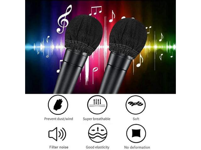 1000 Pcs Disposable Microphone Cover Handheld Microphone Protective Cap Musical Microphone Cover For KTV Karaoke Bar,Etc