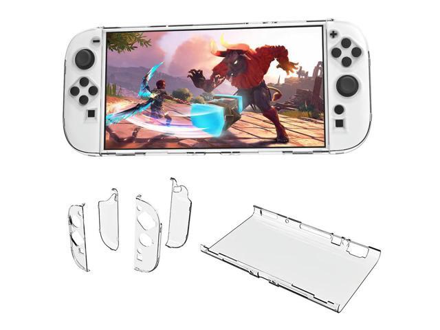 Clear PC Hard Case for Switch 2 Split Protective Case Cover Anti-fall Protective Sleeve Shockproof for Nintendo Game Accessories