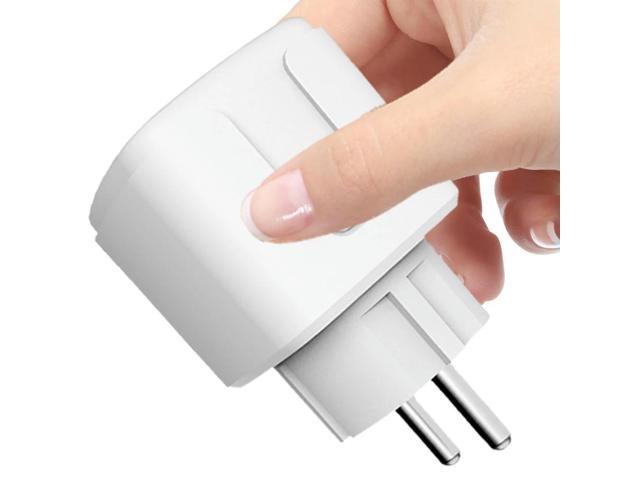 Connected Socket ligent Socket with Timer and Countdown Function 16A Adapter Plug for Light Bulbs Refrigerator