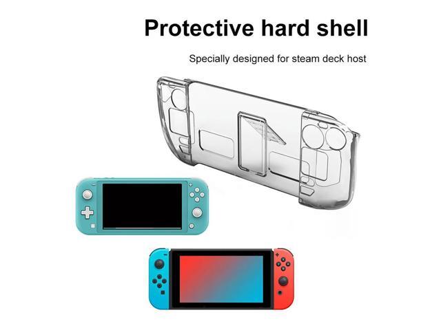 Split Housing Cover Case with Bracket Game Console Protective Case Replacement Protective Cover Frame Accessories for Steam Deck