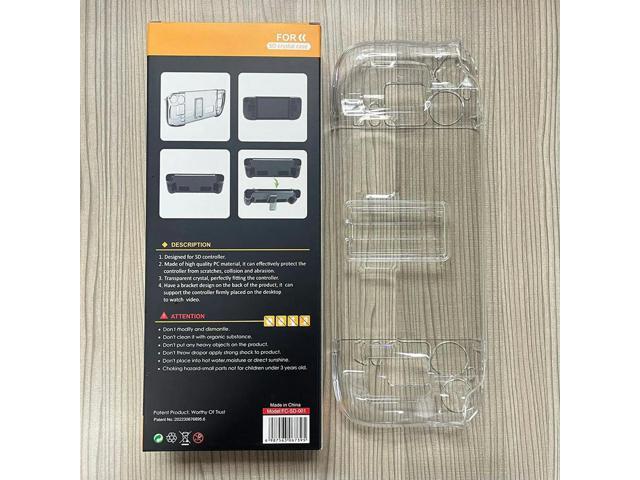 Split Housing Cover Case with Bracket Game Console Protective Case Replacement Protective Cover Frame Accessories for Steam Deck