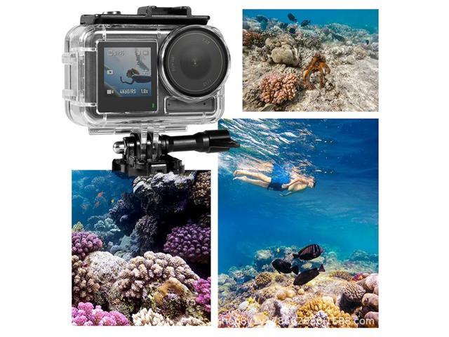 60M/196FT Waterproof Case Diving Housing Case Anti-Fog Underwater Dive Housing for Osmo Action 5 Pro/4/3 Camera Accessories