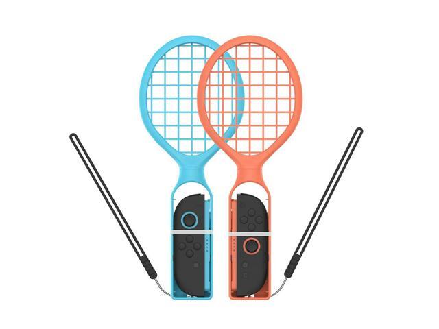 2 PCS Tennis Racket for Switch 2 Tennis Racquet Grip Controller Grips Tennis Accessories for Nintendo for Switch/OLED Joy-Con