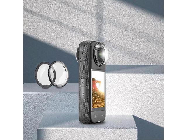 Lens Guards for X4 Front Back Camera Lens Guards Cap Tempered Glass Glass Protective Cover Sports Camera Accessories
