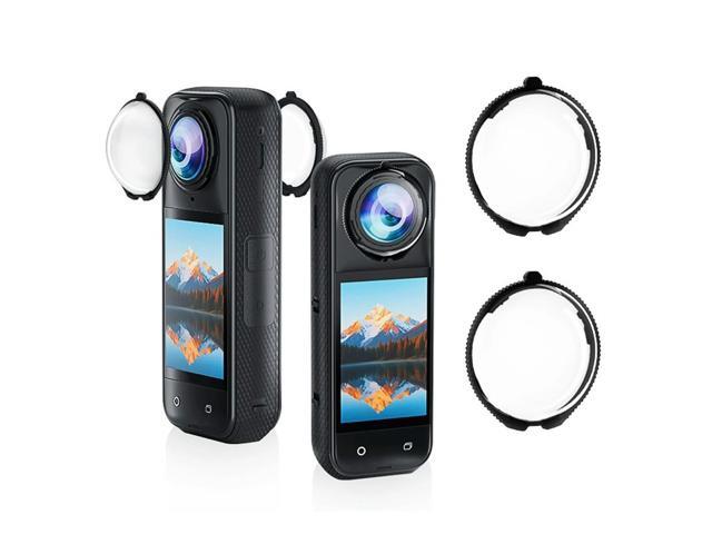 Lens Guards Anti-Scratch Rotating Lens Protector Cap Lightweight Lens Protective Cover for Insta 360 X5 Camera Accessories