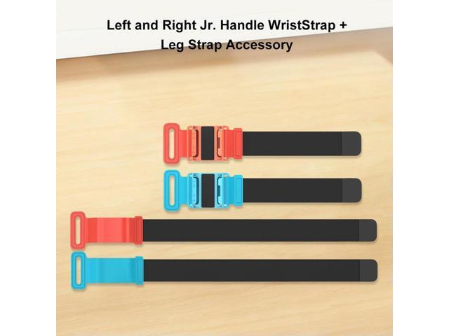 Adjustable Armband with Leg Strap Wrist Bands Game Handle Holder Sports Strap Ring Tie for Nintendo for Switch 2 Joy-Con Gamepad