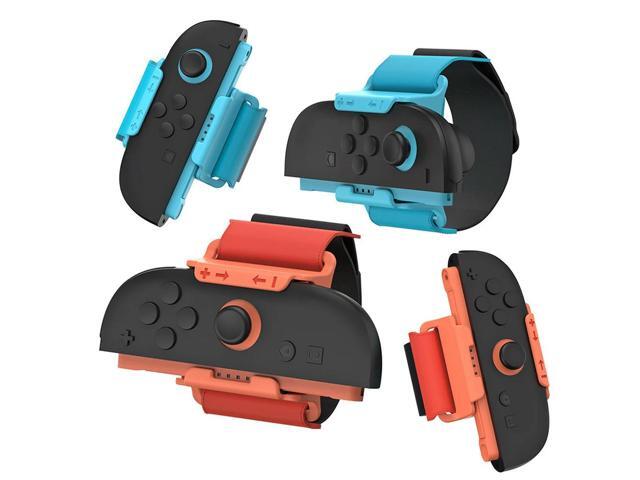 Adjustable Armband with Leg Strap Wrist Bands Game Handle Holder Sports Strap Ring Tie for Nintendo for Switch 2 Joy-Con Gamepad