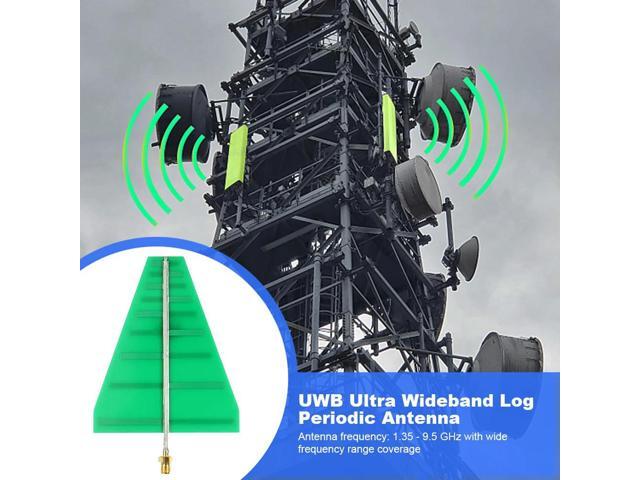 UWB Ultra Broadband Antenna 1.35GHz-9.5GHz Log-Periodic Directional UWB Antenna Versatile Applications