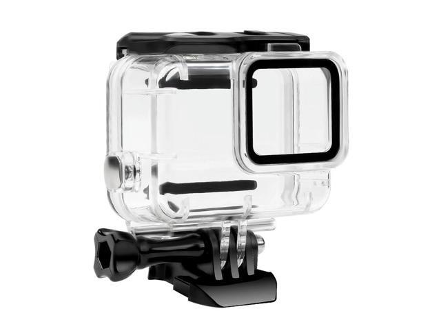 Waterproof Case 30m/98.42ft Case Housing Silver and White Underwater Dive Case Shell for Gopro Hero 7 Sports Camera Accessories