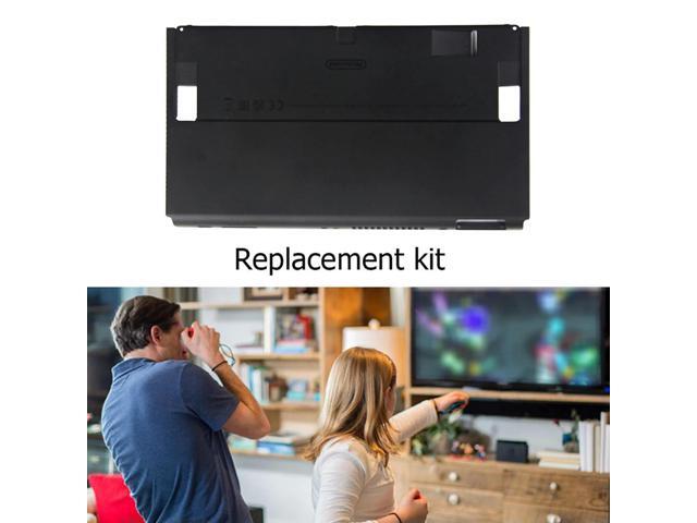 Replacement Bottom Housing Shell Case Repair Parts Back Cover Faceplate Ergonomic Design Rear Cover for Switch OLED Game Console
