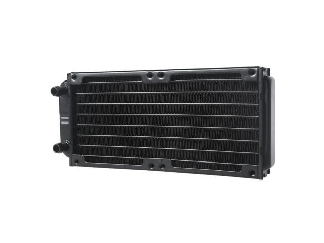 Water Cooling Computer Radiator 10 Pipe Aluminum Heat Exchanger Liquid Cooling Heat Sink for CPU PC Water Cool System
