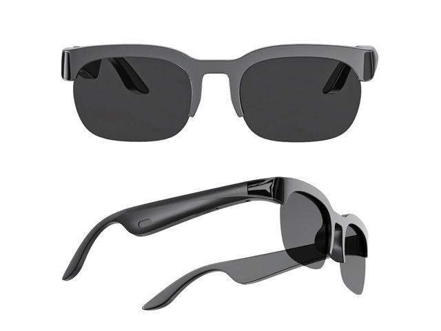 BT Sunglasses AI Translator Hands-Free Music & Calls Audio Glasses UV Protection Outdoor Sports Headphones for Men and Women