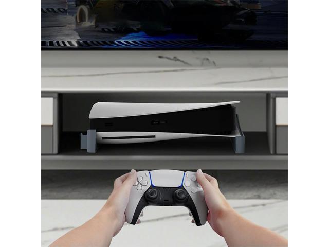 For PS5 Horizontal Base Stand Holder Game Console Desk Stand Rack Placement Bracket for PS5 Disc & Edition