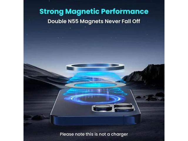 Phone Holder Bracket Stand Rack 360 Degree Rotation Powerful Magnets for Car Mount Strong Grip Vacuum Suction Attachment