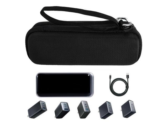 Carrying Case Shockproof Protective Hard Case EVA Anti-scratch Travel Carry Bag for Anker Prime 20000mAh Power Bank 200W & Charger