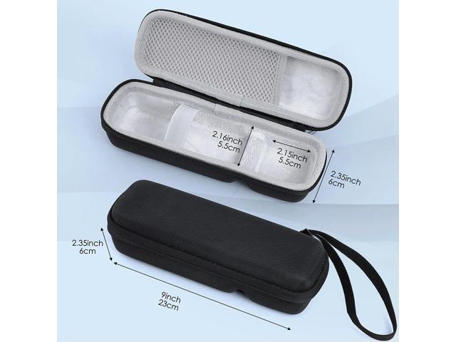 Carrying Case Waterproof Portable Bag EVA Shockproof with Hand Rope & Carabiner for Anker Prime 12000mAh Power Bank 130W