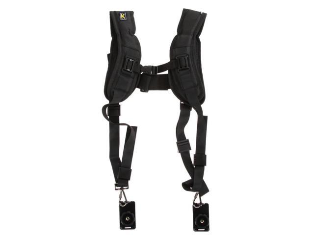 Shoulder Camera Strap Quick Adjustment Shoulder Strap Camera Mount Accessories for Two DSLR Cameras