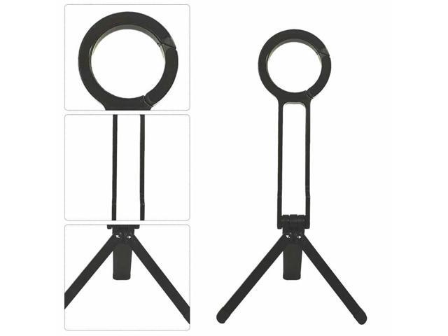 Carabiner-Mounted Phone Tripod Multi-Function l Phone Tripod Magnetic Ring Phone Holder for Selfie Vlog Video
