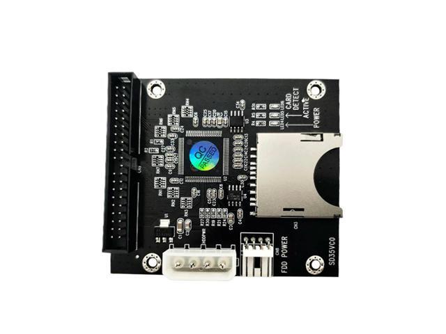 SD Memory Card To 3.5inch 40Pin IDE Hard Drive Adapter Converter Compatible with DOS/Linux/98/XP/VISTA/NT