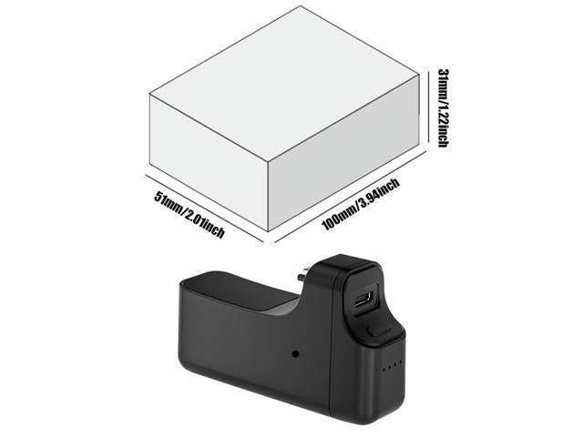 3400mAh Rechargeable External LED Display Back Clip Pack with Charging Cable Portable Batteries for PS