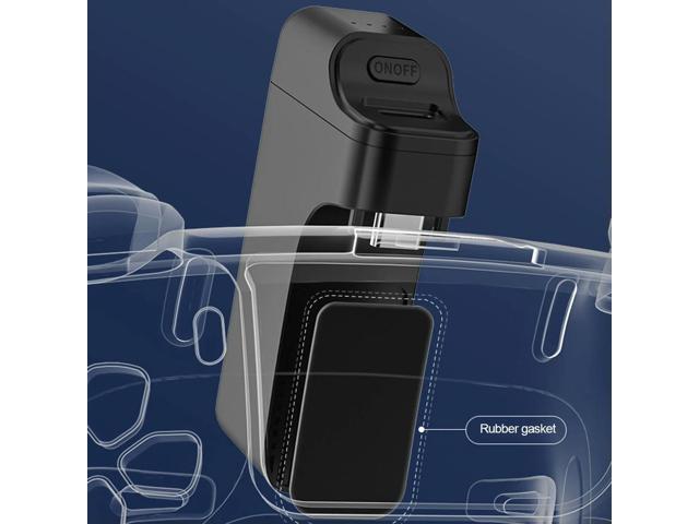 3400mAh Rechargeable External LED Display Back Clip Pack with Charging Cable Portable Batteries for PS