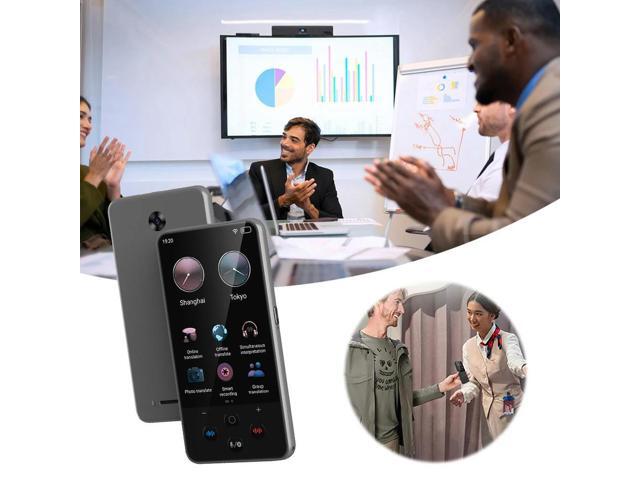 Real Time Translation Device 138 Languages Two-Way Language Translator Portable Instant Translator for Business Learning Travel