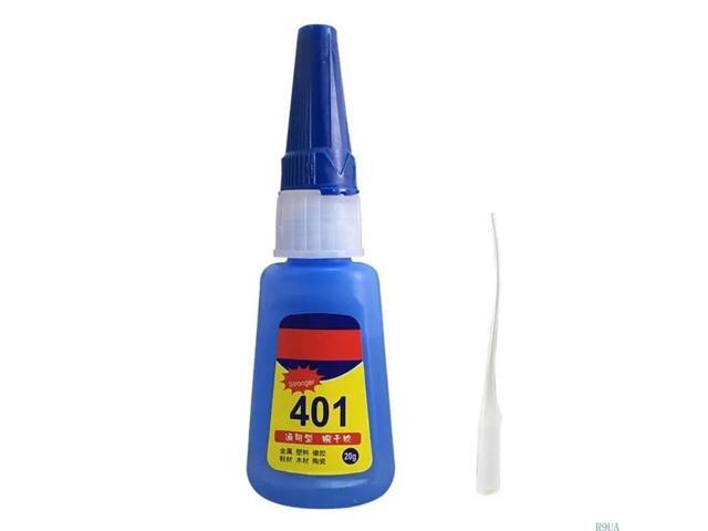 401 Super for w/ Dual Safety Lid/Pin Point Nozzle/Clog-free Pin Cap 20g Adhesive For Home Accessories Repai