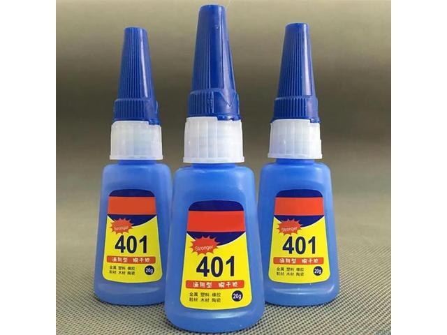 401 Super for w/ Dual Safety Lid/Pin Point Nozzle/Clog-free Pin Cap 20g Adhesive For Home Accessories Repai