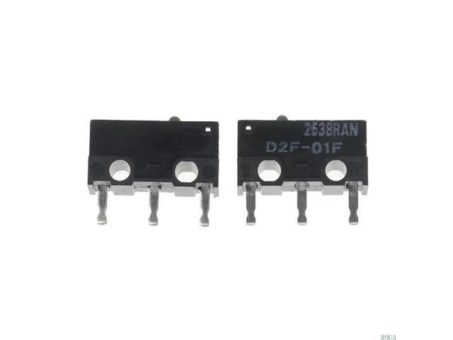 High Precisions D2F-01F 0.7N Authentic Mouse Microswitch 20M Clicks for G502 GPW Keyboard Mouse Button 2PCS
