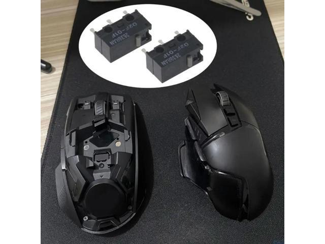 High Precisions D2F-01F 0.7N Authentic Mouse Microswitch 20M Clicks for G502 GPW Keyboard Mouse Button 2PCS