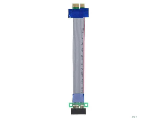 PCIExpress Cable Riser Adapter Flexible Ribbon Cable for Graphics Card 19cm