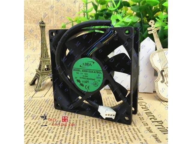 FOR ADDA AD0812UX-A71GL DC 12V 0.33A 8025 8CM inverter silent cooling fan