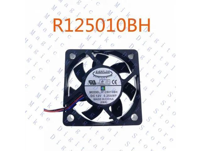 FOR EVERFLOW R125010BH DC 12V 0.25A 3-wire 50x50x10mm Server Cooling Fan