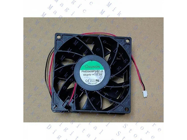 1PC Inverter Cooling Fan 2Pin PMD2409PMB1-A 24V 12.2W 92×92×38MM