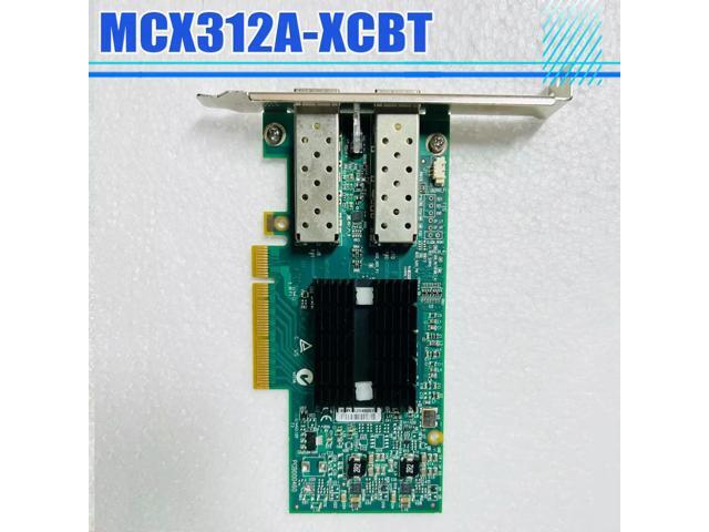MCX312A-XCBT ConnectX-3 CX312A Dual Port 10 Gigabit Fiber Optic Card