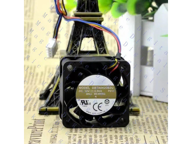 FOR AVC DBTA0420B2U P011 DC12V 0.50A 4-Pin Inverter Mute Cooling Fan