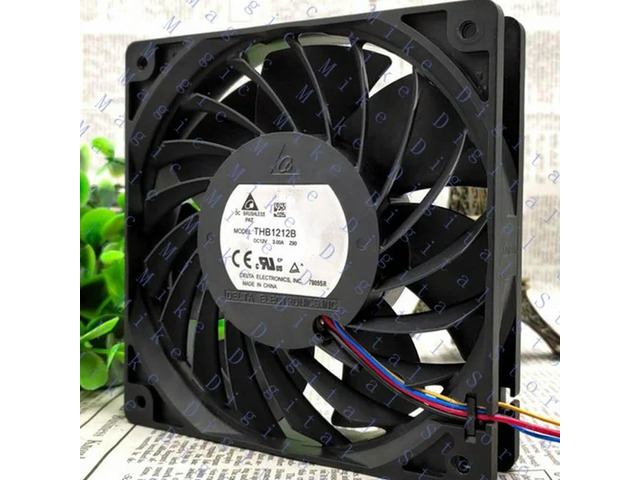 for DELTA THB1212B 12025 12V 3A 12CM High Air Volume 4-wire PWM Violent Cooling Fan