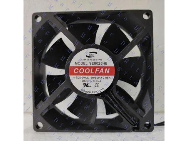 1PC 0.05A Cooling Fan SE8025HB AC230V