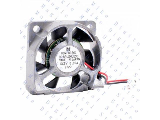 UDQFB3E61 30mm 30x30x10mm 3010 5V 0.07A double ball aluminum frame cooling fan