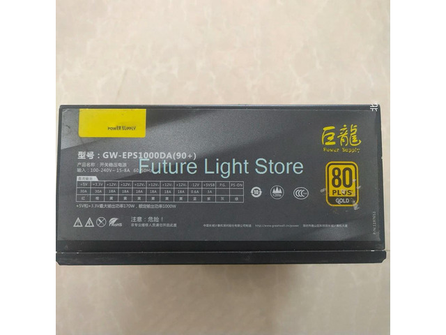 1000W Mining Power Supply GW-EPS1000DA (90+) 20+4P SATA*6 6+2P*12 4P+4P*2