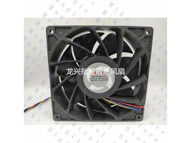 1 PCS Fan 14cm 2 wire large air cooling fan KZ14038B012H DC12V 5.4A 14038